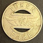 Pittsburgh Railways  token Fare  Transit Token Streetcar Wings C1949 20mm   4 