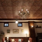 Pressed Tin Ceiling Tile 3d Embossed Wall Panels For Dining Rooms Pl88 10pcs