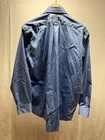 Van Heusen Dress Shirt Men s Size 16 5  l Blue Collared Long Sleeve Regular Fit