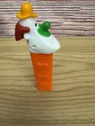 Pez Rare Vintage No Feet 1975 Green Nose Long Face Clown With Chin