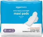 Thick Maxi Pads With Wings For Periods -  Overnight Absorbency size 5  20 Count