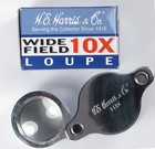 H e  Harris   Co  10x Magnification Collectors Wide Field Loupe