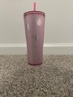 Disney Starbucks Cup - Pink Polka Dot Mickey Tumbler Wdw Venti 24 Oz New