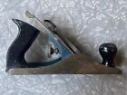 Vintage Stanley Woodworking Plane  Made In Usa  Blue H1204  12-204 