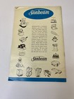 Sunbeam Automatic Mixmaster Mixer Instructions   Recipe Book 1958 Vintage