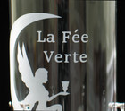 Absinthe Fairy Etched Absinthe Water Fountain Set Glasses   Spoons - Gift