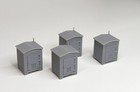 Lot 4 Ho Scale Train Signal Boxes Relay 3d Printed