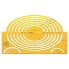 Resin Flow Chart Symbol Drafting Template Ruler Stencil Measuring Tool Student