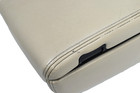 2003-2011 Lincoln Town Car Console Light Beige Leather Armrest Storage Oem