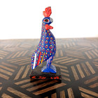 Vintage Alebrije Mexican Folk Art Rooster Chicken Oaxaca Mexico Signed