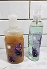 New Vintage Lot Of 2 Bath   Body Works Violet Bouquet Bubble Bath   Body Splash