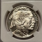 2001  Buffalo Silver Dollar Graded Ngc Pf69 Uc Ultra Cameo 