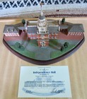 Independence Hall Resin Model With Certificate Of Authenticity The Danbury Mint