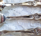 Wallace Sterling 4 Piece Place Setting - Knife  Dinner Fork  Salad Fork  Spoon