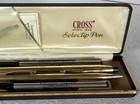 Cross Century 1 20 10k Gold-filled Ballpoint Pen   Pencil Set With Case  Refills