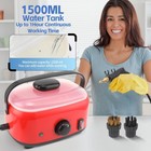 2500w Steam Cleaner - 1500ml High Pressure Handheld Steamer For Home  Carpet    