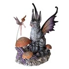 Pt Amy Brown Designer Fairies  curious Encounter  Fairy Cat Figure