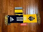 New Adidas Los Angeles La Galaxy Scarf 2010 Season Navy Blue Gold Mls Soccer