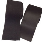 6  Inch Wide X Five 5 Feet Foot Black Sew On Hook   Loop Tape Set Free Shipping