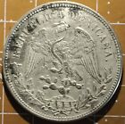 1909 Un Peso - Mexico Libertad Liberty Cap   Rays - World Silver Coin Mo Gv