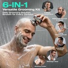 Waking Forest 6-in-1 9d Head Shaver For Bald Men  Ipx7 Waterproof