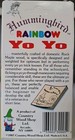 Hummingbird Yo Yo Rainbow Series Vtg  87 Nos Hardwood Original Package Unpunched