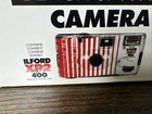 Vtg Harman Black   White Disposable Camera Ilford C41 Xp2 Super 400 - 27 Exp