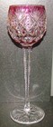 Amethyst Florence  pineapple  Cut To Clear By St Louis 9 5  Hock Wine  1903-2003