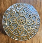Antique Door Knob Norwalk 1890 H-22000 Victorian Brass Bronze Entry Size Rare