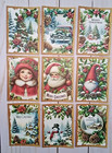 9 Christmas handmade journal Cards scrapbooks junk Journals crafts planners