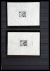 Liberia Africa 1860 5x B w Proofs Rare Stamp Collection