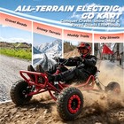 Gas Powered Go Kart 63cc Off-road Kart Rear Disc Brake With Premium Steel Tubula