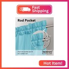 Simplebrand Turquoise Sheer Curtains 72 Inches Long 2 Panels For Living Room  Ro