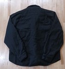 Vintage Woolrich Wool Jacket Men s Size Xl Black Button Up Collard Fall Winter