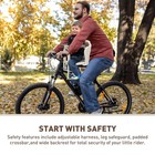 Ercabikker Kid s Bike Seat Front Child Carrier Bike Chair For Bicycle Kids Se   