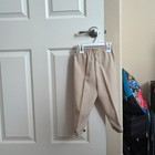 Boys Formal Beige Dress Pants 24 Months 100  Polyester Solid Elastic Waist