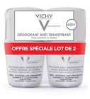 2 Pack   Vichy 48hr Anti-perspirant Sensitive Skin Roll-on Deodorant 50ml
