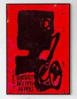 Jazz Festival 1950s Vintage Concert Poster Jazz Club Poster  Vintage Jazz Wall