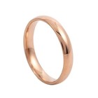 6mm Stainless Steel Ring Men Women Hypoallergenic Wedding Band Comfort Fit
