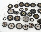Vintage Reel To Reel Tape Recorder Idler Wheels Rubber Tyres Capstans Belts 39pc