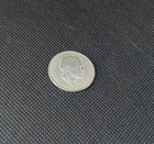 Jordan 50 Fils 1977 Coin King Hussein Bin Talal Hashimite Kingdom Rare