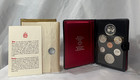 1974 Canada Coin Lot Sets In Cases Including Two 50  Silver Dollars