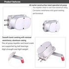 Dle Hand Fuel Pump High Flow Metal Gear Oil Pump For Rc Airplane Model Aircraft