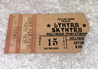 Lynyrd Skynyrd October 15  1977   Original Concert Ticket Stub Hollywood Florida