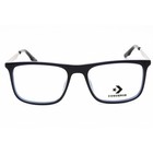 Converse Men s Eyeglasses Crystal Obsidian Injected Propionate Frame Cv8006 411