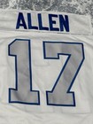New Josh Allen 17 Custom Sewn Football Jersey White Large Stitched