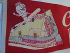 1940s-50s  crosley Field Baseball Pennant  Cincinnati Reds 11   3 4 X 29   1 2 
