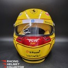 Lewis Hamilton Signed Helmet 2025 Yellow Autographed Tribute  As-03430