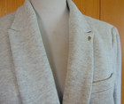 Tommy Hilfiger Blazer Women Gray Navy Cotton Polye Career professional Jacket 14