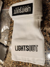 New Lights Out Kick Boxing Mma Quick Hand Wraps Hand Wraps Large  Xl  White